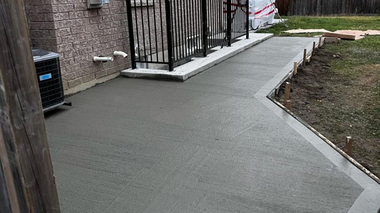 Concrete Installation Project – Ancaster, ON